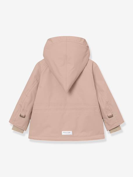 Veste d'hiver avec doublure polaire MATWANG enfants MINI A TURE bleu foncé+bordeaux+gris+gris ardoise+marine+marron+rouge+vert sauge+vieux rose 52 - vertbaudet enfant 