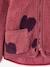 Veste fille sherpa motifs écru+mauve+vanille 9 - vertbaudet enfant 