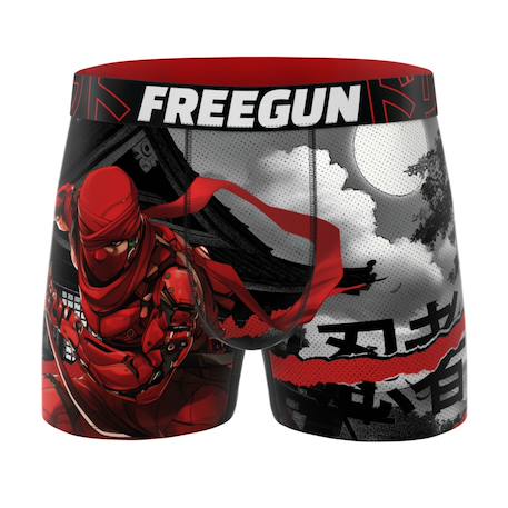 Lot de 3 boxers garçon junior collection heroes Bleu/noir/rouge/gris/rose 4 - vertbaudet enfant 