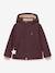 Veste d'hiver avec doublure polaire MATBRIDDINE fille MINI A TURE bleu foncé+rose poudré+vieux rose+violet 10 - vertbaudet enfant 