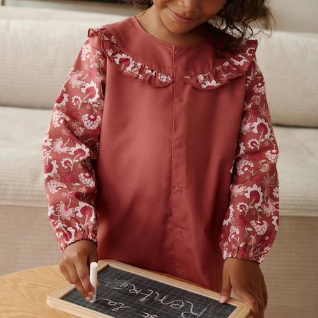 Tablier long enfant harmony Rose 5 - vertbaudet enfant 