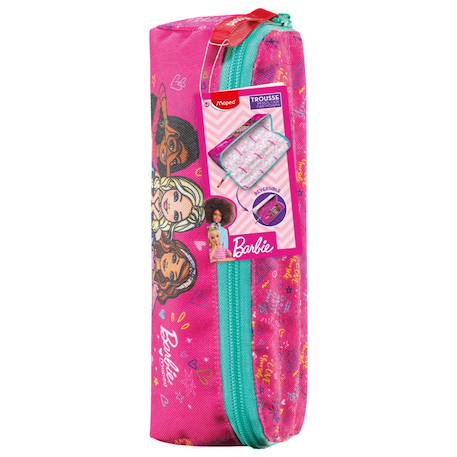 Trousse scolaire réversible barbie Rose 2 - vertbaudet enfant 