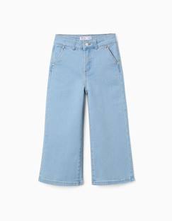 -Jean à jambe large avec poches devant et derrière