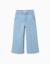 Jean à jambe large avec poches devant et derrière Bleu clair 1 - vertbaudet enfant 