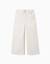 Pantalon à jambe large en sergé avec quatre poches Blanc+Mauve clair+Vert 1 - vertbaudet enfant 