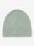 Bonnet en laine mérinos enfants MATBOJE MINI A TURE bleu grisé+caramel+crème+gris ardoise+vieux rose+violet 4 - vertbaudet enfant 