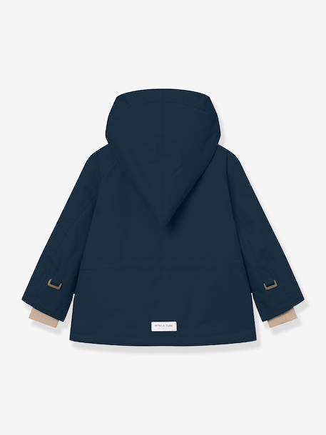 Veste d'hiver avec doublure polaire MATWANG enfants MINI A TURE bleu foncé+bordeaux+gris+gris ardoise+marine+marron+rouge+vert sauge+vieux rose 27 - vertbaudet enfant 