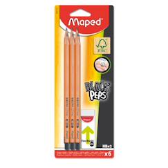 Jouet-Papeterie-Crayons graphite black peps bois