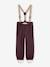 Pantalon de neige MATWILAS enfants MINI A TURE beige+bleu foncé+bleu grisé+caramel+marine+marron+prune+violet 22 - vertbaudet enfant 