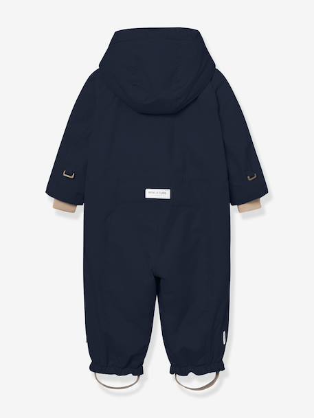 Combinaison de neige doublée polaire MATWISTI enfant MINI A TURE bleu foncé+bleu grisé+gris ardoise+marine+prune+rose poudré+violet 16 - vertbaudet enfant 