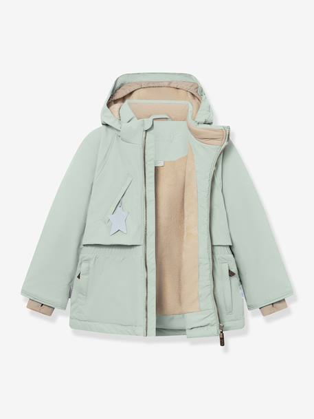 Veste d'hiver avec doublure polaire MATALGEANA fille MINI A TURE beige+bordeaux+gris+gris ardoise 12 - vertbaudet enfant 