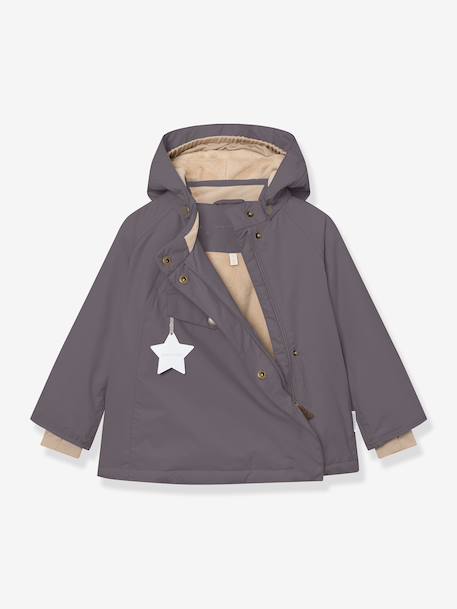 Veste d'hiver avec doublure polaire MATWANG enfants MINI A TURE bleu foncé+bordeaux+gris+gris ardoise+marine+marron+rouge+vert sauge+vieux rose 13 - vertbaudet enfant 