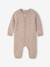 Ensemble combinaison et doudou naissance beige chiné 2 - vertbaudet enfant 