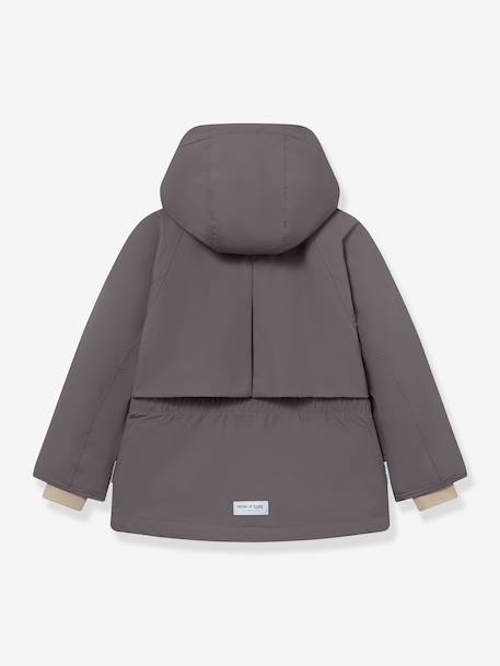 Veste d'hiver avec doublure polaire MATALGEANA fille MINI A TURE beige+bordeaux+gris+gris ardoise 9 - vertbaudet enfant 