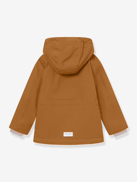 Veste d'hiver avec doublure polaire MATADYANKO Garçons MINI A TURE bleu grisé+caramel+gris+marron 6 - vertbaudet enfant 