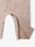 Ensemble combinaison et doudou naissance beige chiné 6 - vertbaudet enfant 