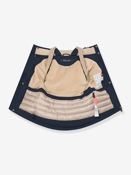 Veste d'hiver avec doublure polaire MATKASTORIO Garçons MINI A TURE bleu foncé+kaki+marine 12 - vertbaudet enfant 