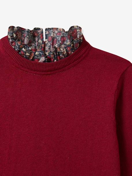 Pull imprimé fleuris rose 2 - vertbaudet enfant 