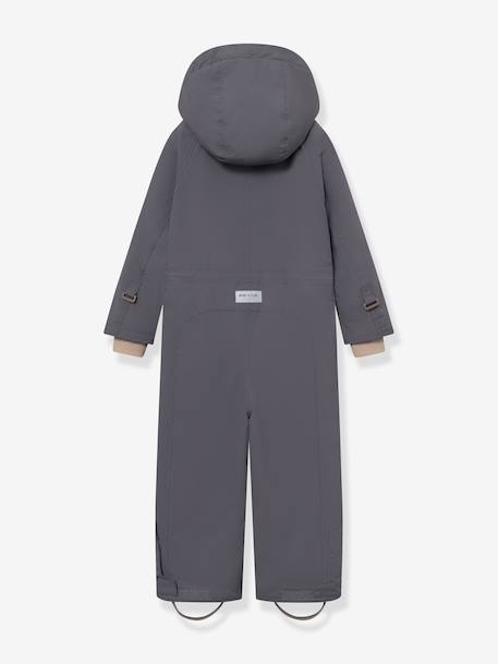 Veste de neige avec doublure polaire MATWANNI enfants MINI A TURE bleu foncé+gris+marine+prune 7 - vertbaudet enfant 