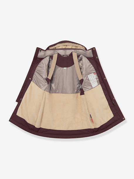 Veste d’hiver avec doublure polaire MATVENCASIA fille MINI A TURE violet 3 - vertbaudet enfant 