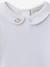 Body manches longues col brodé blanc 3 - vertbaudet enfant 