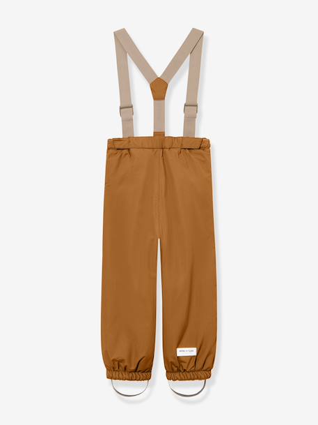 Pantalon de neige MATWILAS enfants MINI A TURE beige+bleu foncé+bleu grisé+caramel+marine+marron+prune+violet 12 - vertbaudet enfant 