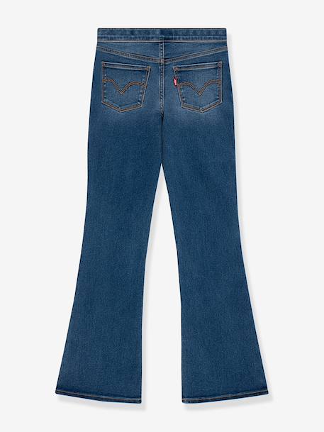 Jean flare pull-on bleu jean 2 - vertbaudet enfant 