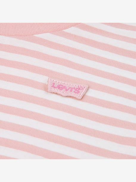 T-shirt manches longues rayé rose 3 - vertbaudet enfant 