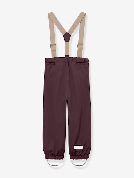 Pantalon de neige MATWILAS enfants MINI A TURE beige+bleu foncé+bleu grisé+caramel+marine+marron+prune+violet 23 - vertbaudet enfant 