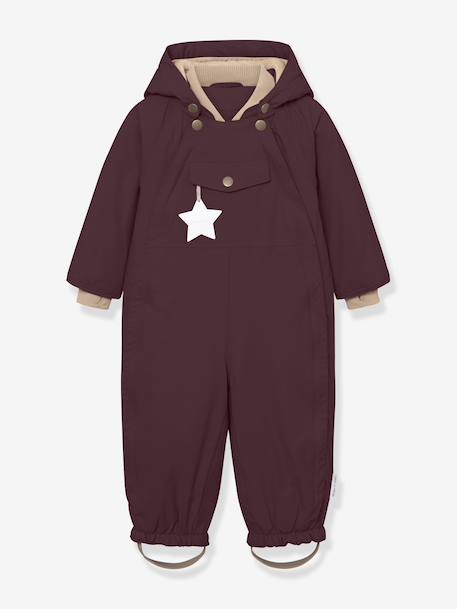 Combinaison de neige doublée polaire MATWISTI enfant MINI A TURE bleu foncé+bleu grisé+gris ardoise+marine+prune+rose poudré+violet 27 - vertbaudet enfant 