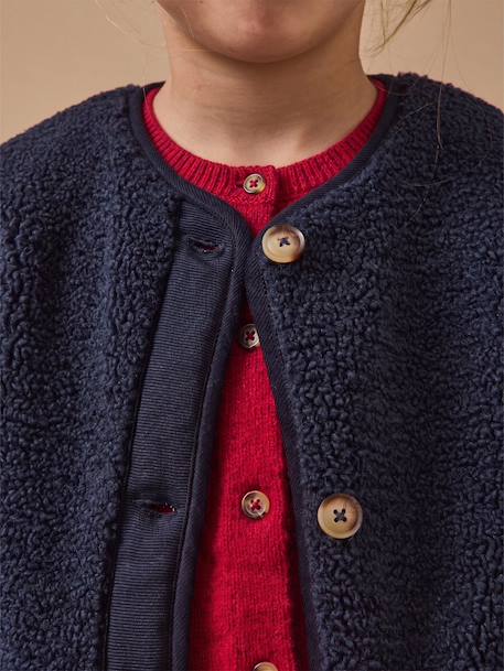 Veste en sherpa Marine 3 - vertbaudet enfant 
