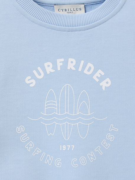 Sweat surf garçon - coton biologique Ciel 2 - vertbaudet enfant 