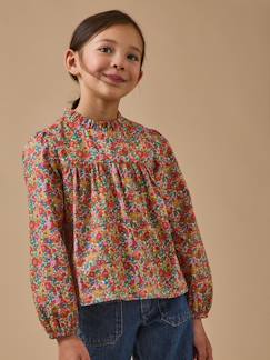 Blouse en tissu liberty fille  - vertbaudet enfant
