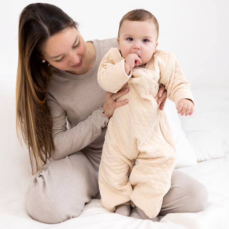 Gigoteuse jambes séparables mi-saison - tog 1.5 matelassé confort Beige+Blush+Brick+Cream+Green+Lunar+Mix grey+Mix tender+Stone+Vintage 21 - vertbaudet enfant 