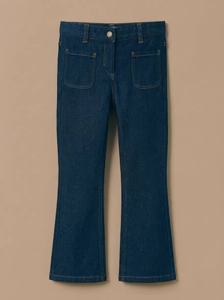 Fille-Pantalon flare fille denim
