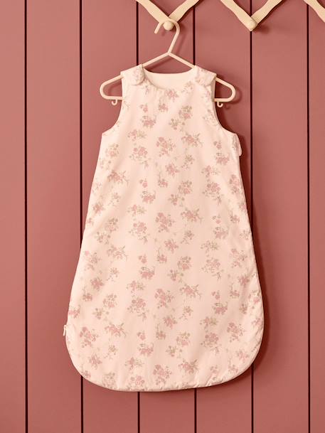 Gigoteuse en percale de coton tog 3 Imprimé  bali corail+Imprimé  fleurs rose 6 - vertbaudet enfant 