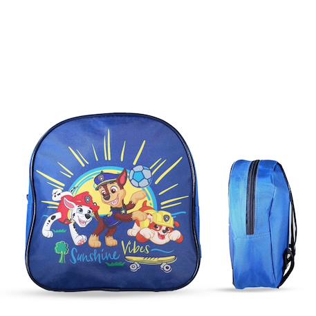 Sac à goûter de maternelle Nickelodeon Pat' Patrouille - 24 cm Bleu 1 - vertbaudet enfant 
