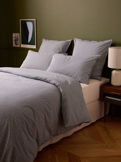 Linge de maison et décoration-Linge de lit enfant-Taie d'oreiller-Housse de couette percale de coton "vichy"
