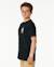 T-shirt à manches courtes let's see the waves enfant Bleu vert+Noir 9 - vertbaudet enfant 