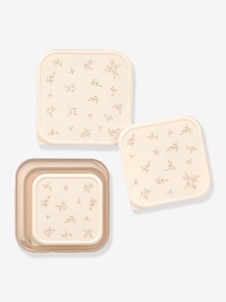 Lot 3 boîtes snack beige 3 - vertbaudet enfant 