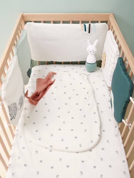 Tour de lit modulable et réversible, SAFARI Multicolore Pour lit bébé de  60x120 ou 70x140 cm - Cdiscount Puériculture & Eveil bébé