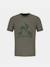 T-shirt essentiel en jersey de coton essentiels Kaki 1 - vertbaudet enfant 