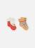 Lot chaussettes bébé imprimé canard Rouge 1 - vertbaudet enfant 