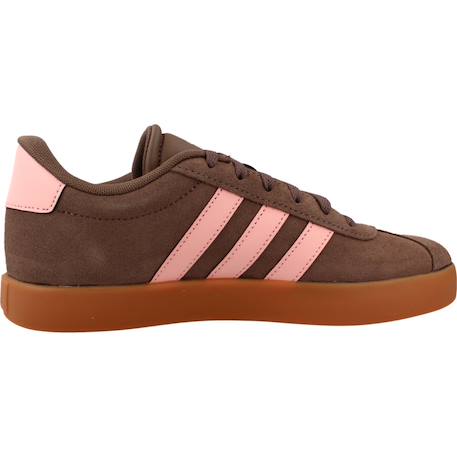 Baskets fille en cuir court Marron 1 - vertbaudet enfant 