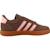 Baskets fille en cuir court Marron 1 - vertbaudet enfant 