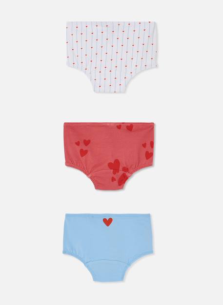 Lot 3 culottes imprimé fille Bleu 2 - vertbaudet enfant 