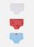 Lot 3 culottes imprimé fille Bleu 2 - vertbaudet enfant 