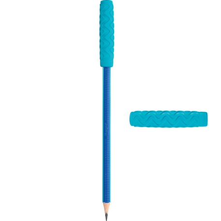 Crayons à papier hb emboût à mâcher Bleu 2 - vertbaudet enfant 