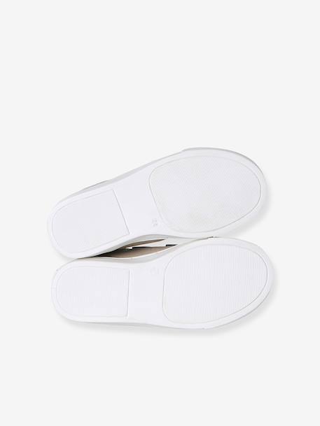 Baskets garçon cuir à scratchs lot marron 5 - vertbaudet enfant 