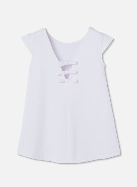 Robe fille Blanc 2 - vertbaudet enfant 